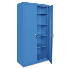 Alera Assembled Welded Storage Cabinet, 36w x 18d x 72h, Blue ALE82106BE