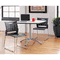 Alera Caf Table, 36w x 36d x 28-1/2h, Gray Melamine Top, Steel Legs ALE65607