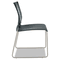 Alera Continental Series Perforated Back Stacking Chairs, Charcoal Gray, 4/Carton ALESC6546