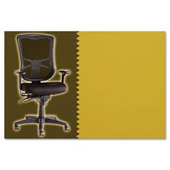 Alera Elusion Series Mesh High-Back Multifunction Chair, Persuasion Vinyl Butterscotch ALEEL41CHPERBUT