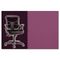 Alera Elusion Series Mesh Mid-Back Swivel/Tilt Chair, Persuasion Vinyl Aubergine ALEEL42BHPERAUB