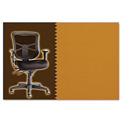 Alera Elusion Series Mesh Mid-Back Swivel/Tilt Chair, Persuasion Vinyl Curry ALEEL42BHPERCUR