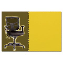 Alera Elusion Series Mesh Mid-Back Swivel/Tilt Chair, Persuasion Vinyl Maize ALEEL42BHPERMAI