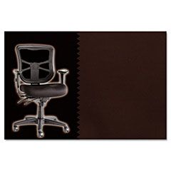 Alera Elusion Series Mesh Mid-Back Swivel/Tilt Chair, Persuasion Vinyl Onyx ALEEL42BHPERONY