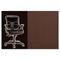 Alera Elusion Series Mesh Mid-Back Swivel/Tilt Chair, Persuasion Vinyl Pumpernickel ALEEL42BHPERPUM