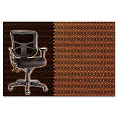 Alera Elusion Series Mesh Mid-Back Swivel/Tilt Chair, Prism Brandy ALEEL42BSPRIBRA
