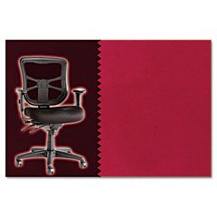 Alera Elusion Series Mesh Mid-Back Swivel/Tilt Chair, Pseudo Red ALEEL42BSPSERED