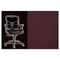 Alera Elusion Series Mesh Mid-Back Swivel/Tilt Chair, Sidestep Red Rock ALEEL42BHSIDRED