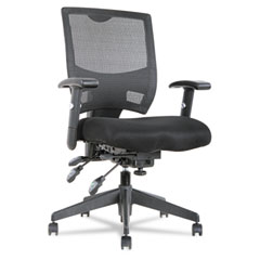 Alera Epoch Series High Performance Multifunction Chair, Mesh Back/Seat, Black ALEEP4217