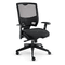 Alera Epoch Series Mesh Mid-Back Swivel/Tilt Multifunctional Chair, Black ALEEP42ME10B