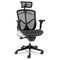 Alera EQ Series Ergonomic Multifunction High-Back Mesh Chair, Black Base ALEEQA41ME10B