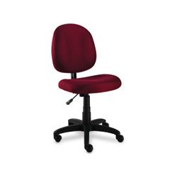 Alera Essentia Series Swivel Task Chair, Acrylic, Burgundy ALEVT48FA30B
