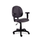 Alera Essentia Series Swivel Task Chair, Acrylic, Gray ALEVT48FA40B