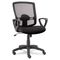 Alera Etros Series Mesh Mid-Back Swivel/Tilt Chair, Black ALEET42ME10B