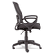 Alera Etros Series Mesh Mid-Back Swivel/Tilt Chair, Black ALEET42ME10B