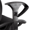 Alera Etros Series Suspension Mesh Mid-Back Synchro Tilt Chair, Mesh Back/Seat, Black ALEET4218