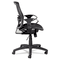 Alera Etros Series Suspension Mesh Mid-Back Synchro Tilt Chair, Mesh Back/Seat, Black ALEET4218
