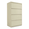 Alera Four-Drawer Lateral File Cabinet, 30w x 19-1/4d x 54h, Putty ALELA543054PY