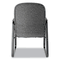 Alera Genaro Guest Chair, Graphite Fabric, Sled Base ALEGE43FC40B