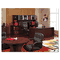 Alera Glass Door Set With Silver Frame For 72" Wide Hutch, 4 Doors/Set ALEVA301730