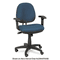 Alera Height Adjustable T-Arms for Interval & Essentia Series Chairs and Stools, Black ALEIN49AKA10B