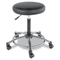 Alera Height-Adjustable Utility Stool, Black ALEUS46CS10G