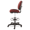 Alera Interval Series Swivel Task Stool, 100% Acrylic, Tone-On-Tone Pattern, Burgundy ALEIN4631