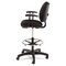 Alera Interval Series Swivel Task Stool, 100% Acrylic With Tone-On-Tone Pattern, Black ALEIN4611