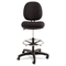 Alera Interval Series Swivel Task Stool, 100% Acrylic With Tone-On-Tone Pattern, Black ALEIN4611