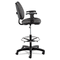 Alera Interval Series Swivel Task Stool, 100% Acrylic With Tone-On-Tone Pattern, Gray ALEIN4641