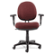 Alera Interval Swivel/Tilt Task Chair, 100% Acrylic W/ Tone-On-Tone Pattern, Burgundy ALEIN4831