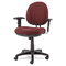 Alera Interval Swivel/Tilt Task Chair, 100% Acrylic W/ Tone-On-Tone Pattern, Burgundy ALEIN4831