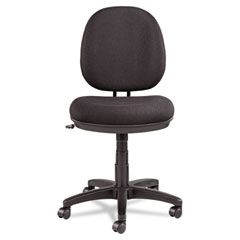 Alera Interval Swivel/Tilt Task Chair, 100% Acrylic With Tone-On-Tone Pattern, Black ALEIN4811