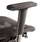 Alera K8 Series Ergonomic Multifunction Mesh Chair, Aluminum Base/Frame, Black ALEKE4218