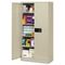 Alera Quick-Assemble Electronic Lock Cabinet, 36w x 18d x 72h, Putty ALE80363