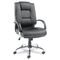Alera Ravino Series High-Back Swivel/Tilt Leather Chair, Black ALERV41LS10C
