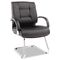 Alera Ravino Series Leather Guest Chair, Black ALERV43LS10C