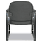 Alera Reception Lounge Series Sled Base Guest Chair, Black Fabric ALERL43CFA10B