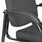 Alera Reception Lounge Series Sled Base Guest Chair, Black Fabric ALERL43CFA10B
