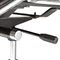 Alera Rubla Series Suspension Mesh Swivel/Tilt Chair, Chrome Base; Black ALERU4218