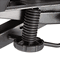 Alera Rubla Series Suspension Mesh Swivel/Tilt Chair, Chrome Base; Black ALERU4218
