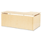 Alera SedinaAG Left-Hand Corner Return Credenza Shell, 72w x 41-3/8d x 29-1/2h, Maple ALESEL257224MP