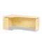 Alera SedinaAG Left-Hand Corner Return Credenza Shell, 72w x 41-3/8d x 29-1/2h, Maple ALESEL257224MP