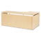 Alera SedinaAG Left-Hand Corner Return Credenza Shell, 72w x 41-3/8d x 29-1/2h, Maple ALESEL257224MP
