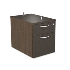 Alera SedinaAG Series Hanging Box/File Pedestal, 15-3/8w x 22d x 19h, Espresso ALESE551622ES