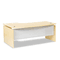 Alera SedinaAG Series Right-Hand Porkchop Desk Shell, 72w x 47-5/8d x 29-1/2h, Maple ALESER227248MP