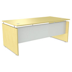 Alera SedinaAG Series Straight Front Desk Shell, 72w x 36d x 29-1/2h, Maple ALESE217236MP