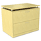 Alera SedinaAG Series Two-Drawer Lateral File, 36w x 22d x 29-1/2h, Maple ALESE513622MP