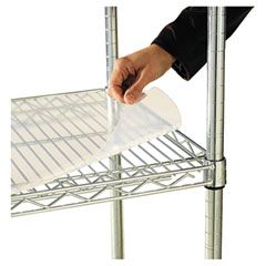 Alera Shelf Liners For Wire Shelving, 36w x 18d, Clear Plastic, 4/Pack ALESW59SL3618