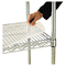 Alera Shelf Liners For Wire Shelving, 36w x 24d, Clear Plastic, 4/Pack ALESW59SL3624
